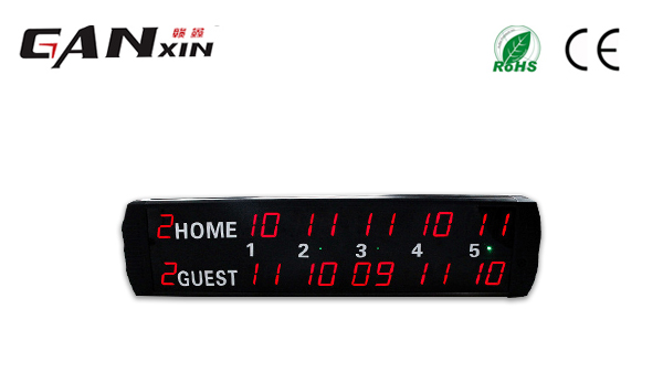 羽毛球搖控計(jì)分顯示器有什么功能？